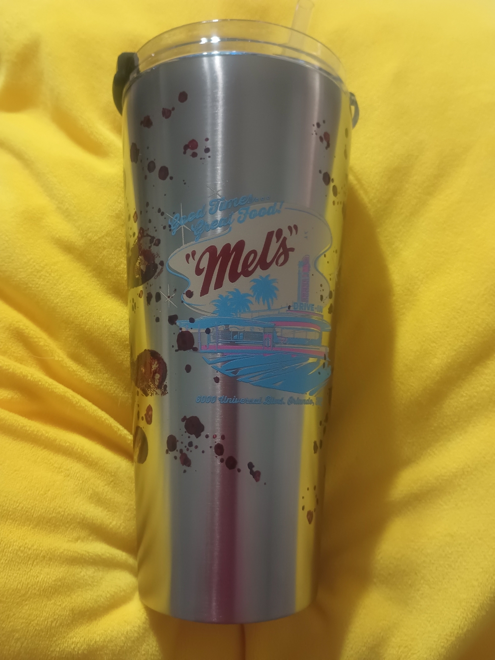 Halloween Horror Nights 2025 Mel's die In Travel Tumbler